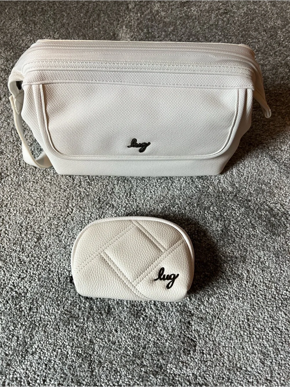 Lug via vl Matt luxe white and vl classic stash white